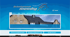 Desktop Screenshot of mendig.de